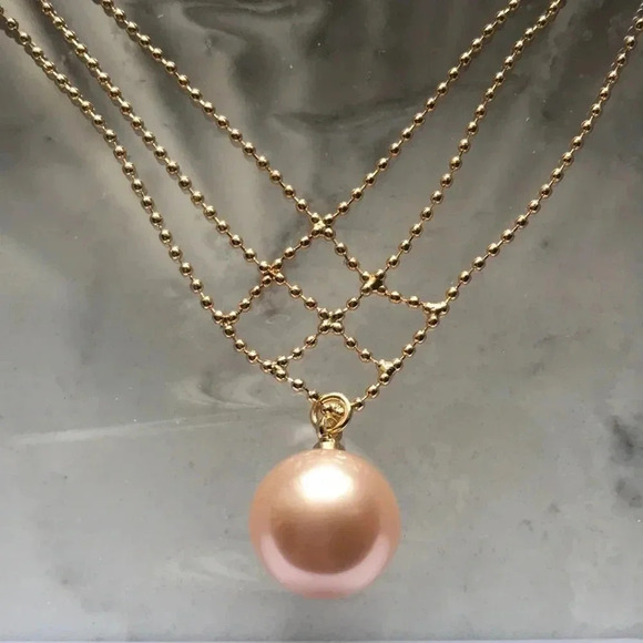 Custom Made 12mm Genuine Pearl Necklace - Picture 6 of 11